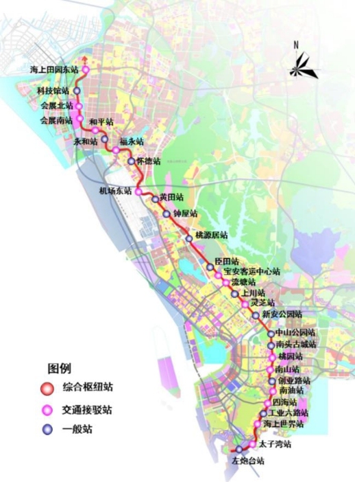 深圳地铁规划27号线图片