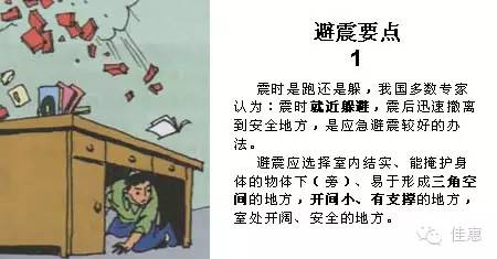 关于地震前的预防措施