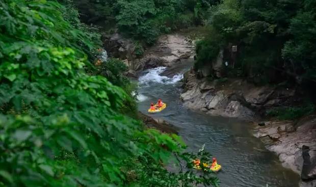 雙峽漂流- 盡情盡興的玩水盛宴涼源峽谷漂流 龍井峽漂流,一次雙漂流