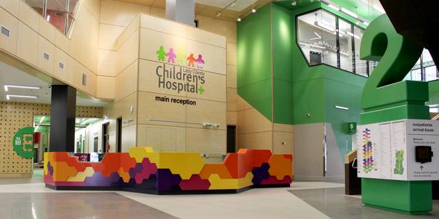 05珀斯兒童醫院perth childrens hospital珀斯兒童醫院是太空畫風的