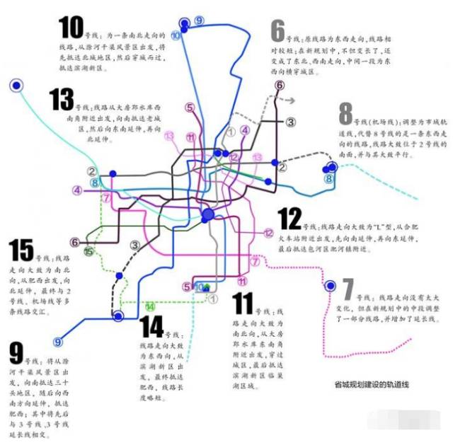 合肥地铁9号线规划图图片