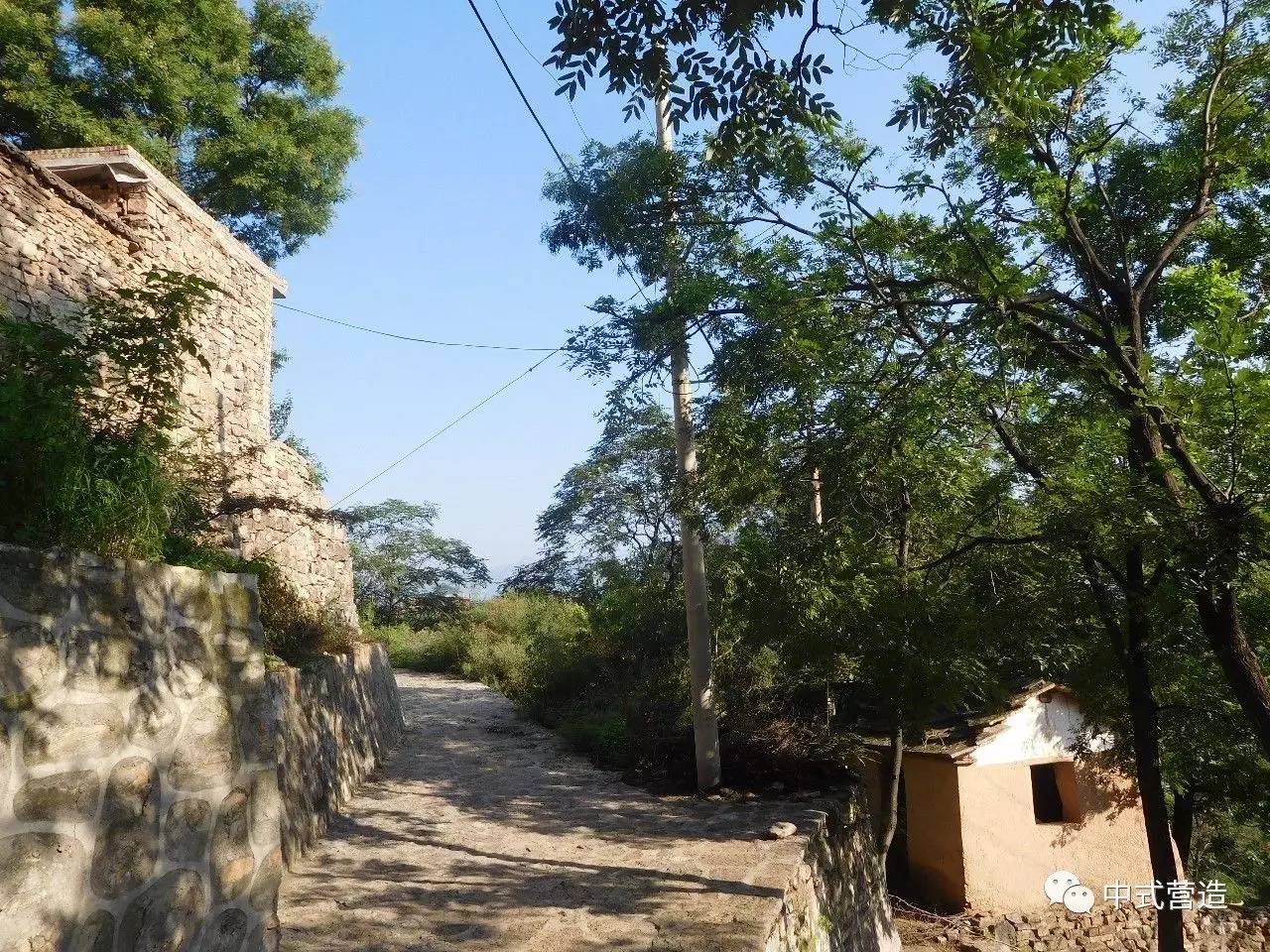 中式营造丨中国传统村落山西平顺白杨坡村