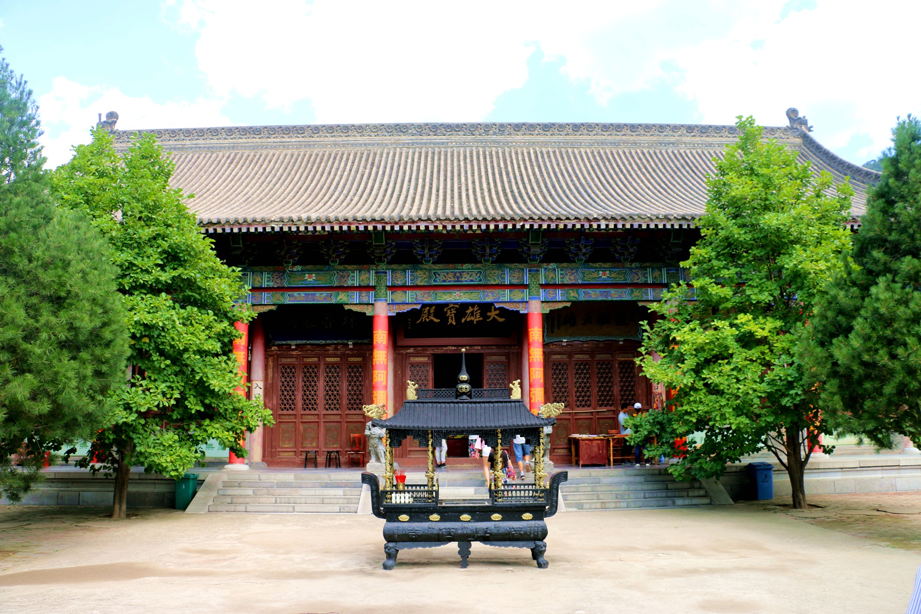 终南山最古老的寺庙图片