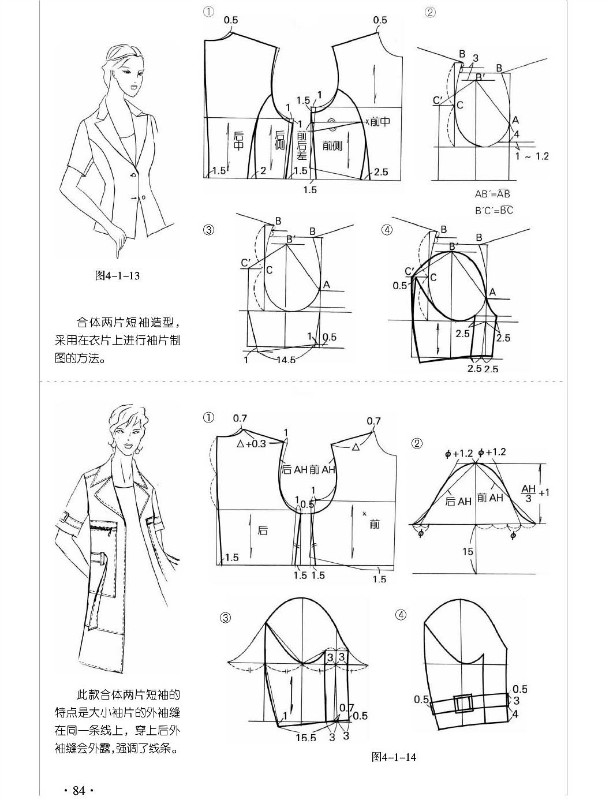 价值很高的袖子制版资料必藏