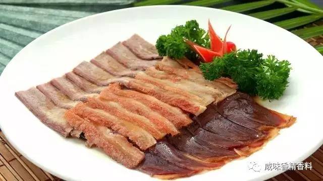 骨裡香熟食滷味系列附工藝流程及香料配比