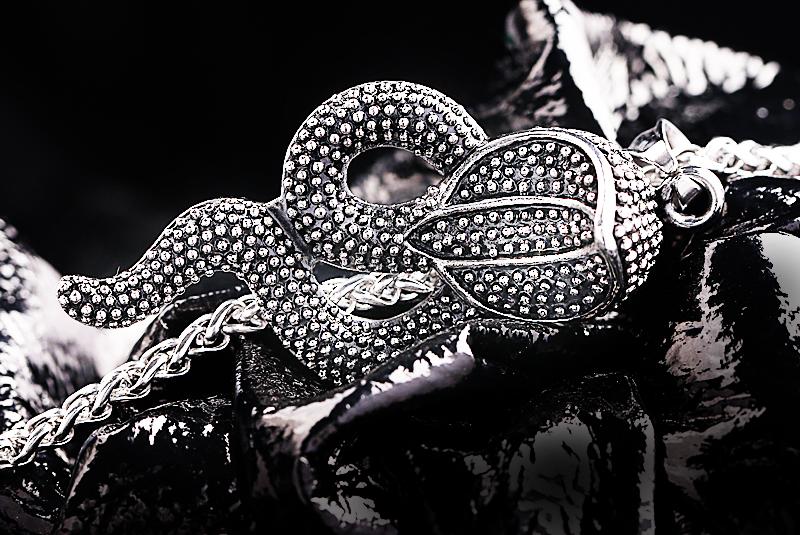 灵蛇之魅 法国idee蛇夸张项链饰品摄影作品赏