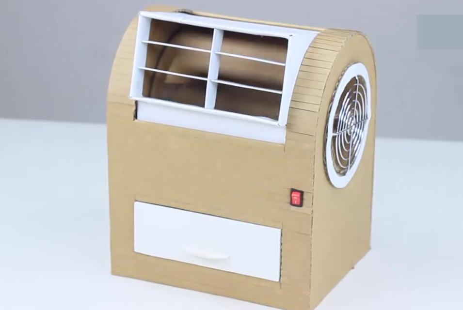 小型冷气机自制图片